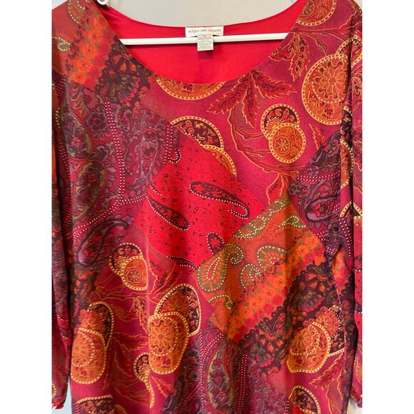 Plus Size Mesh Top - Picture 3 of 4